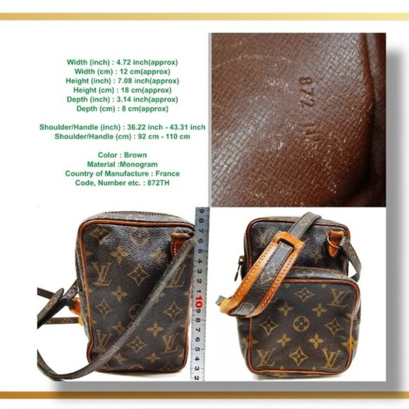 Louis Vuitton repurposed bag keychain authentic material *new* - Picture 4 of 4